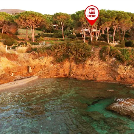 Incantevole Villino Sul Mare Con Accesso Diretto Spiaggia, Posto Auto E Aria Condizionata! * Capoliveri (Isola d'Elba)